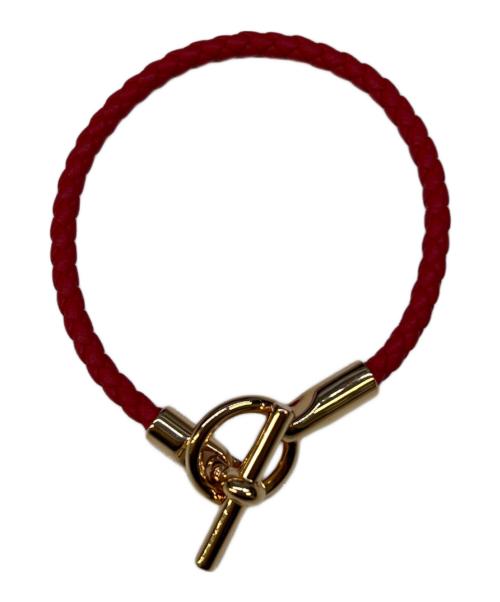 HERMES（エルメス）HERMES (エルメス) ブレスレット レッドの古着・服飾アイテム