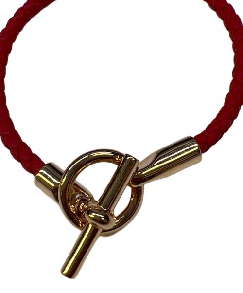 HERMES（エルメス）HERMES (エルメス) ブレスレット レッドの古着・服飾アイテム