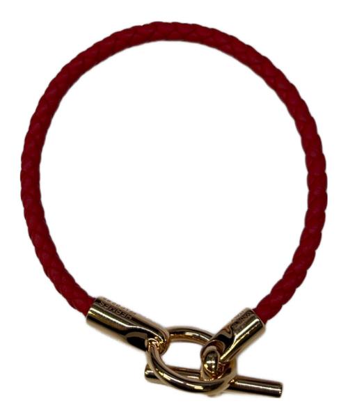 HERMES（エルメス）HERMES (エルメス) ブレスレット レッドの古着・服飾アイテム