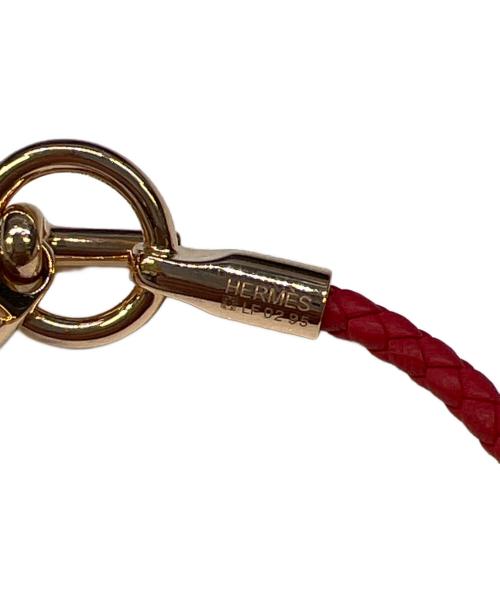 HERMES（エルメス）HERMES (エルメス) ブレスレット レッドの古着・服飾アイテム