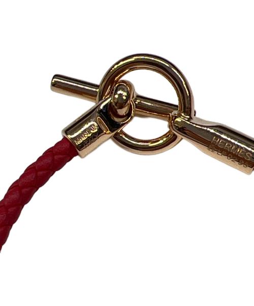 HERMES（エルメス）HERMES (エルメス) ブレスレット レッドの古着・服飾アイテム