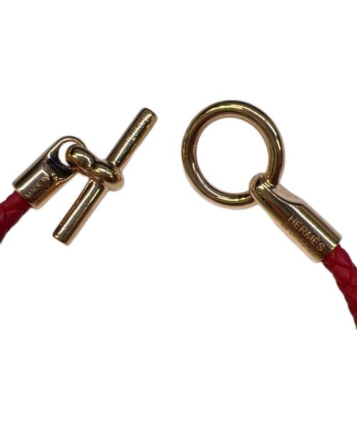 HERMES（エルメス）HERMES (エルメス) ブレスレット レッドの古着・服飾アイテム