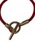 HERMES (エルメス) ブレスレット レッド：30000円