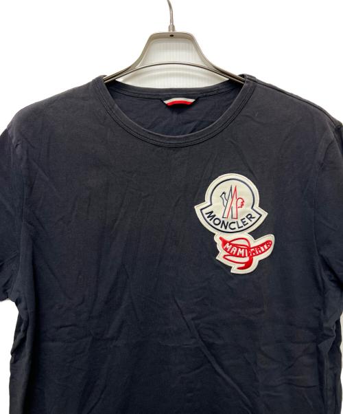 MONCLER（モンクレール）MONCLER (モンクレール) MAGLIA T-SHIRT ネイビー サイズ:２の古着・服飾アイテム