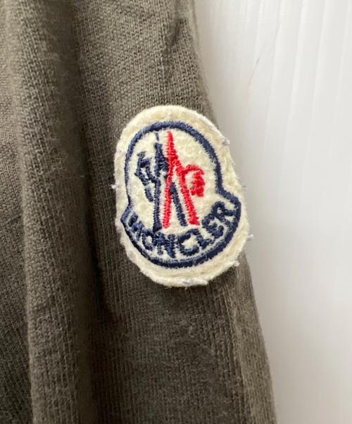 MONCLER（モンクレール）MONCLER (モンクレール) 長袖カットソー オリーブ サイズ:Ｌの古着・服飾アイテム