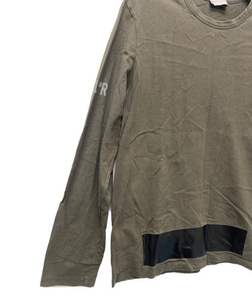 MONCLER（モンクレール）MONCLER (モンクレール) 長袖カットソー オリーブ サイズ:Ｌの古着・服飾アイテム