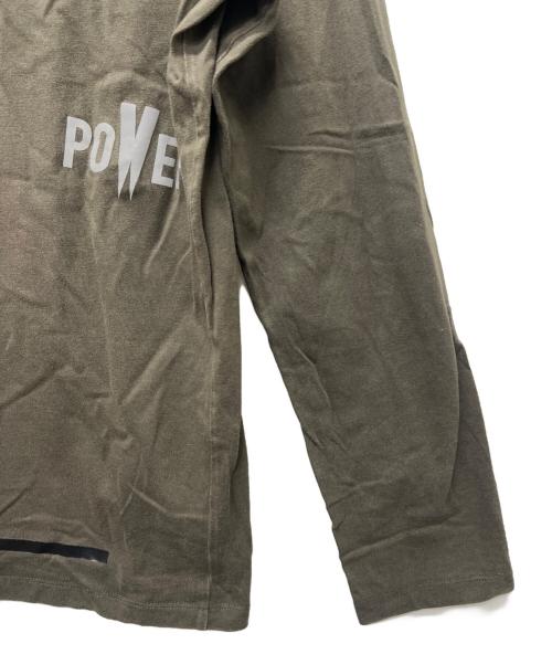 MONCLER（モンクレール）MONCLER (モンクレール) 長袖カットソー オリーブ サイズ:Ｌの古着・服飾アイテム