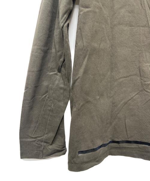 MONCLER（モンクレール）MONCLER (モンクレール) 長袖カットソー オリーブ サイズ:Ｌの古着・服飾アイテム