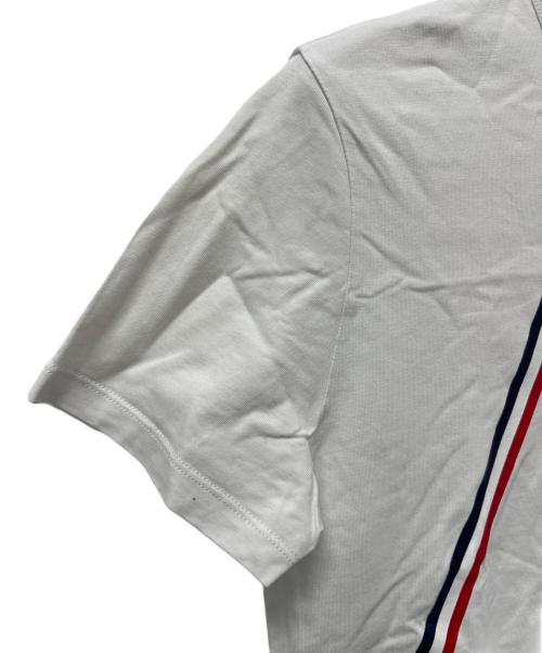 MONCLER（モンクレール）MONCLER (モンクレール) 半袖Tシャツ ホワイト サイズ:Ｌの古着・服飾アイテム