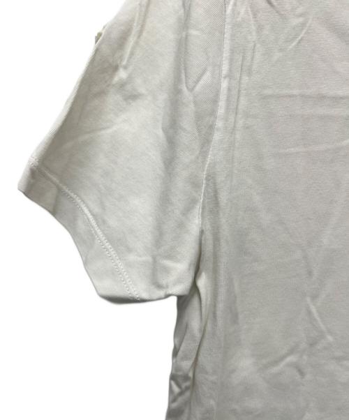 MONCLER（モンクレール）MONCLER (モンクレール) 半袖Tシャツ ホワイト サイズ:Ｌの古着・服飾アイテム