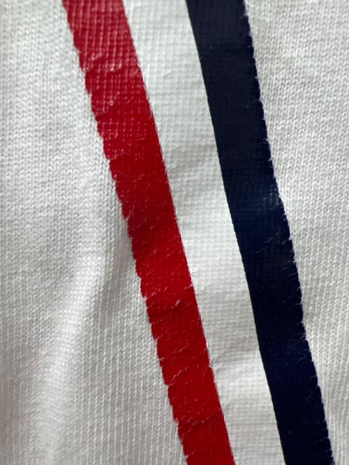 MONCLER（モンクレール）MONCLER (モンクレール) 半袖Tシャツ ホワイト サイズ:Ｌの古着・服飾アイテム