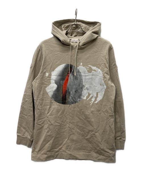 MONCLER（モンクレール）MONCLER (モンクレール) プルオーバーパーカー ベージュ サイズ:Ｌの古着・服飾アイテム