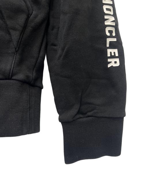 MONCLER（モンクレール）MONCLER (モンクレール) MAGLIA プルオーバーパーカー ブラック サイズ:Ｌの古着・服飾アイテム
