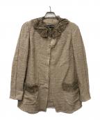 DOLCE & GABBANAドルチェ＆ガッバーナ）の古着「ツイードジャケット」｜ベージュ