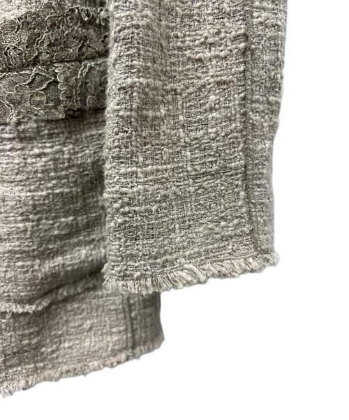 DOLCE & GABBANA（ドルチェ＆ガッバーナ）DOLCE & GABBANA (ドルチェ＆ガッバーナ) ツイードジャケット ベージュ サイズ:４２の古着・服飾アイテム