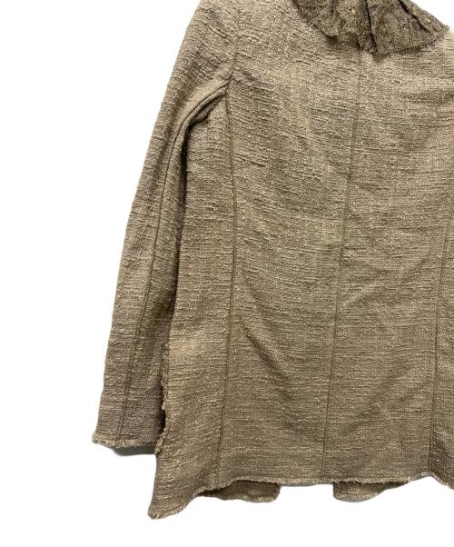 DOLCE & GABBANA（ドルチェ＆ガッバーナ）DOLCE & GABBANA (ドルチェ＆ガッバーナ) ツイードジャケット ベージュ サイズ:４２の古着・服飾アイテム