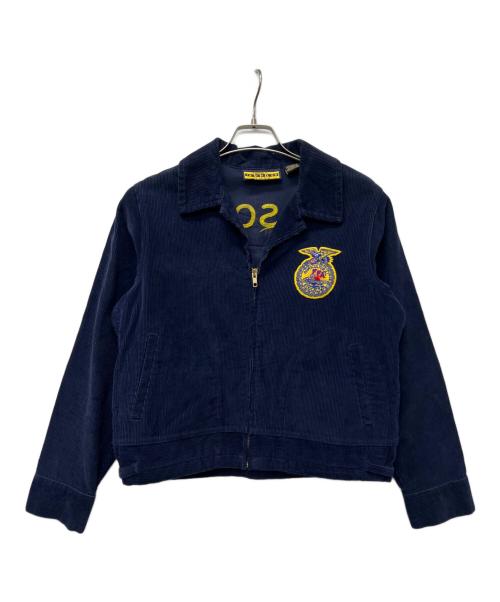 FFA（エフエフエー）FFA (エフエフエー) コーデュロイジャケット ネイビー サイズ:３８の古着・服飾アイテム