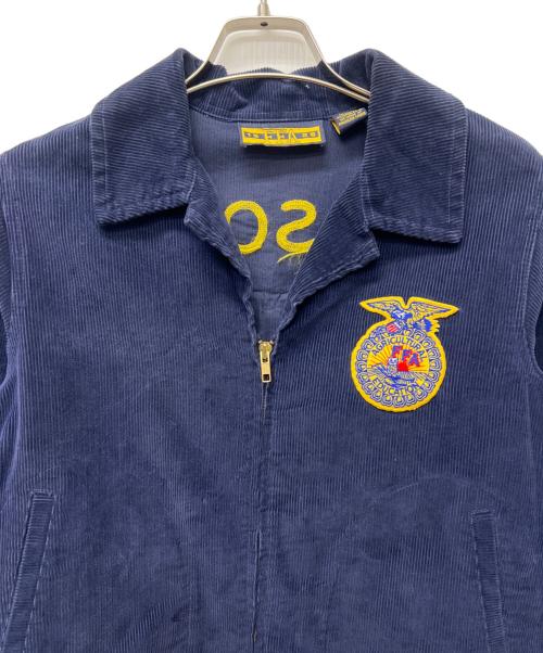 FFA（エフエフエー）FFA (エフエフエー) コーデュロイジャケット ネイビー サイズ:３８の古着・服飾アイテム