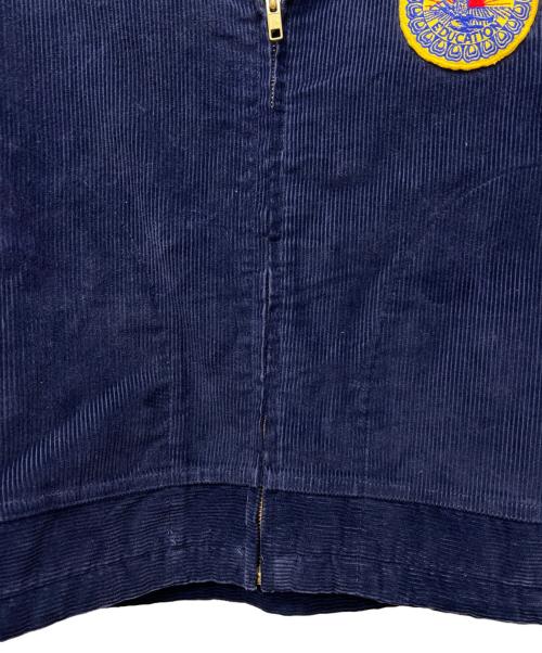 FFA（エフエフエー）FFA (エフエフエー) コーデュロイジャケット ネイビー サイズ:３８の古着・服飾アイテム