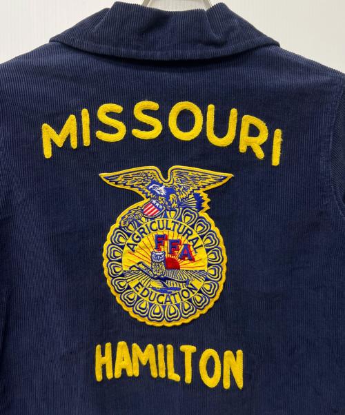 FFA（エフエフエー）FFA (エフエフエー) コーデュロイジャケット ネイビー サイズ:３８の古着・服飾アイテム