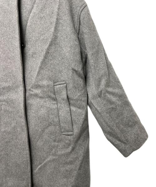 JOURNAL STANDARD（ジャーナルスタンダード）JOURNAL STANDARD (ジャーナルスタンダード) ノーカラーコート グレー サイズ:FREEの古着・服飾アイテム