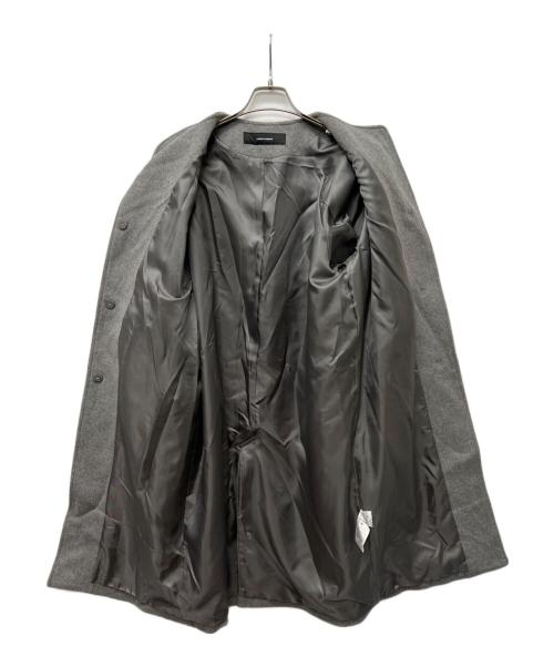 JOURNAL STANDARD（ジャーナルスタンダード）JOURNAL STANDARD (ジャーナルスタンダード) ノーカラーコート グレー サイズ:FREEの古着・服飾アイテム