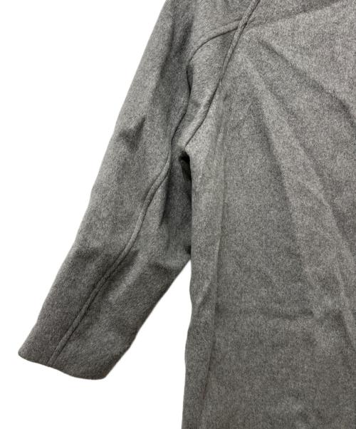JOURNAL STANDARD（ジャーナルスタンダード）JOURNAL STANDARD (ジャーナルスタンダード) ノーカラーコート グレー サイズ:FREEの古着・服飾アイテム