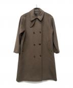 URBAN RESEARCH DOORSアーバンリサーチドアーズ）の古着「ウールロングコート」｜ブラウン