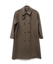 URBAN RESEARCH DOORS（アーバンリサーチドアーズ）の古着「ウールロングコート」｜ブラウン