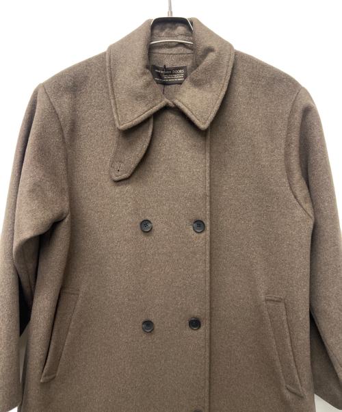 URBAN RESEARCH DOORS（アーバンリサーチドアーズ）URBAN RESEARCH DOORS (アーバンリサーチドアーズ) ウールロングコート ブラウン サイズ:Mの古着・服飾アイテム