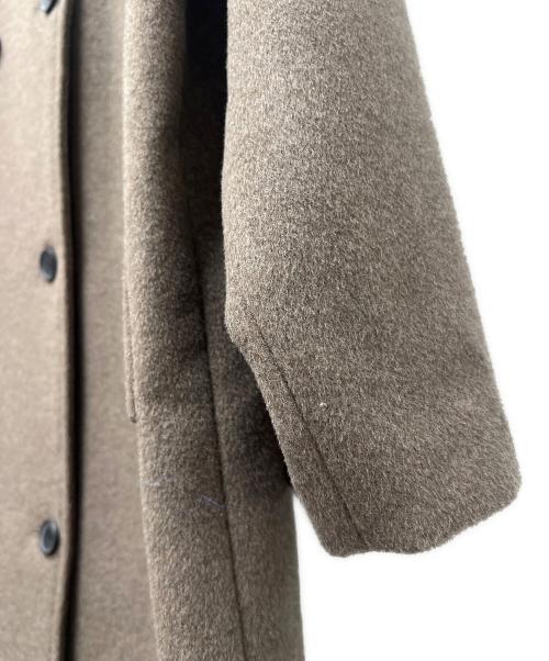 URBAN RESEARCH DOORS（アーバンリサーチドアーズ）URBAN RESEARCH DOORS (アーバンリサーチドアーズ) ウールロングコート ブラウン サイズ:Mの古着・服飾アイテム