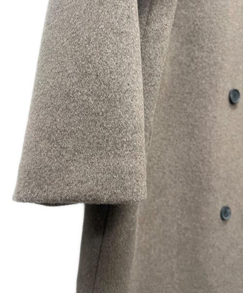 URBAN RESEARCH DOORS（アーバンリサーチドアーズ）URBAN RESEARCH DOORS (アーバンリサーチドアーズ) ウールロングコート ブラウン サイズ:Mの古着・服飾アイテム