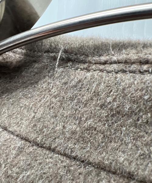 URBAN RESEARCH DOORS（アーバンリサーチドアーズ）URBAN RESEARCH DOORS (アーバンリサーチドアーズ) ウールロングコート ブラウン サイズ:Mの古着・服飾アイテム