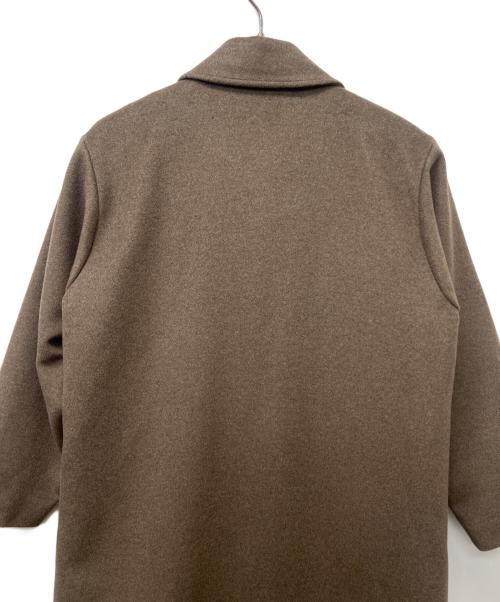 URBAN RESEARCH DOORS（アーバンリサーチドアーズ）URBAN RESEARCH DOORS (アーバンリサーチドアーズ) ウールロングコート ブラウン サイズ:Mの古着・服飾アイテム