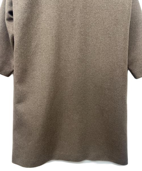 URBAN RESEARCH DOORS（アーバンリサーチドアーズ）URBAN RESEARCH DOORS (アーバンリサーチドアーズ) ウールロングコート ブラウン サイズ:Mの古着・服飾アイテム