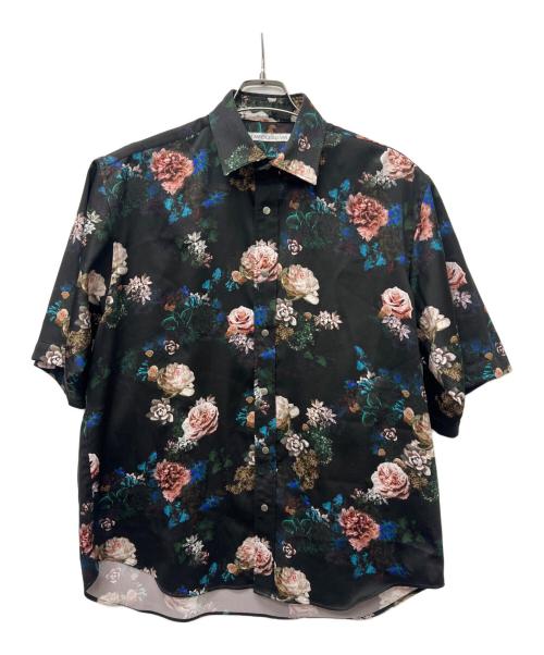 JOHN LAWRENCE SULLIVAN（ジョン ローレンス サリバン）JOHN LAWRENCE SULLIVAN (ジョン ローレンス サリバン) 半袖シャツ ブラック サイズ:４６の古着・服飾アイテム