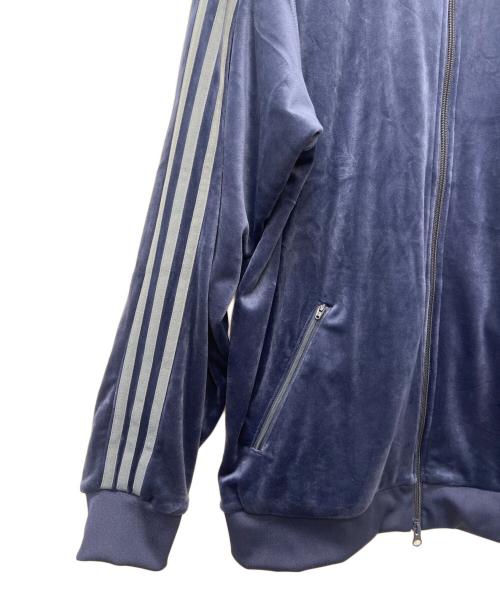 adidas（アディダス）adidas (アディダス) ベロアトラックジャケット ネイビー サイズ:ＸＬの古着・服飾アイテム