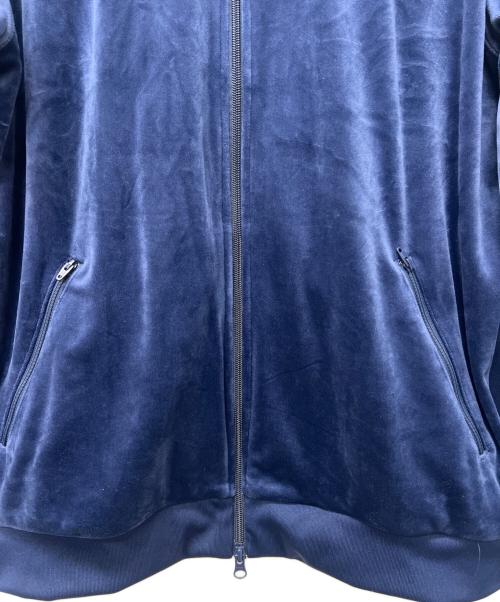 adidas（アディダス）adidas (アディダス) ベロアトラックジャケット ネイビー サイズ:ＸＬの古着・服飾アイテム