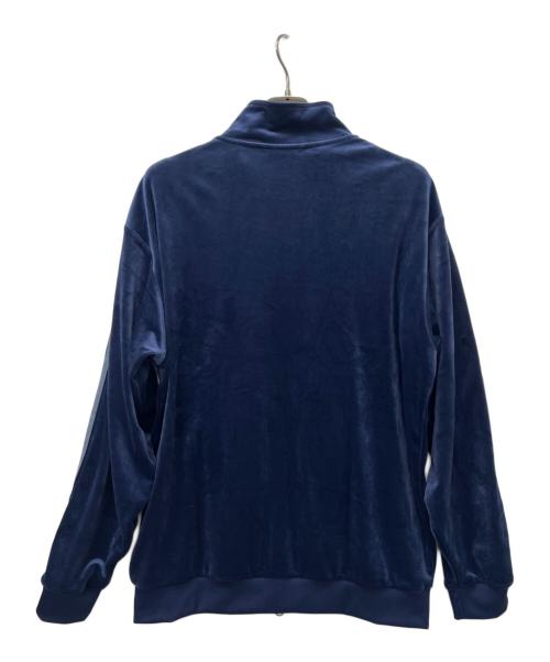 adidas（アディダス）adidas (アディダス) ベロアトラックジャケット ネイビー サイズ:ＸＬの古着・服飾アイテム