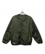 FreshServiceフレッシュサービス）の古着「REVERSIBLE PADDING CARDIGAN」｜グリーン