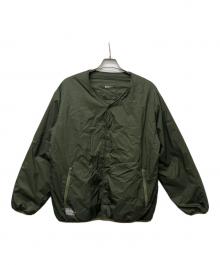 FreshService（フレッシュサービス）の古着「REVERSIBLE PADDING CARDIGAN」｜グリーン