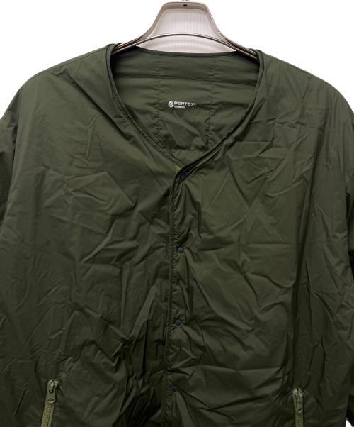 FreshService（フレッシュサービス）FreshService (フレッシュサービス) REVERSIBLE PADDING CARDIGAN グリーン サイズ:Mの古着・服飾アイテム