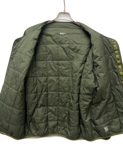 FreshService（フレッシュサービス）FreshService (フレッシュサービス) REVERSIBLE PADDING CARDIGAN グリーン サイズ:Mの古着・服飾アイテム