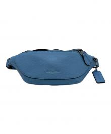 COACH（コーチ）の古着「ワーレン ミニ ベルト バッグ」｜ライトブルー