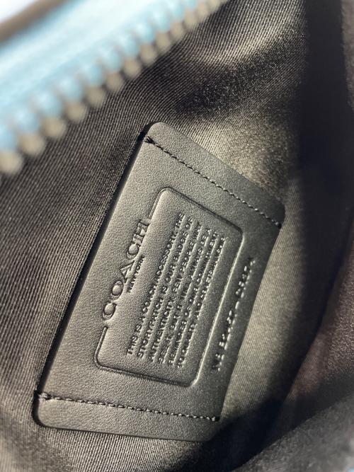 COACH（コーチ）COACH (コーチ) ワーレン ミニ ベルト バッグ ライトブルーの古着・服飾アイテム