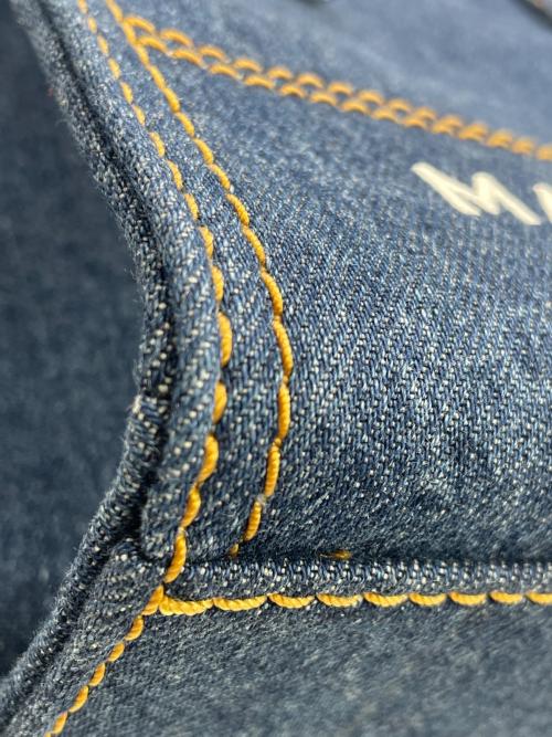 MARC JACOBS（マークジェイコブズ）MARC JACOBS (マークジェイコブズ) デニム2WAYショルダーバッグ インディゴの古着・服飾アイテム