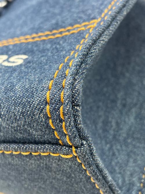 MARC JACOBS（マークジェイコブズ）MARC JACOBS (マークジェイコブズ) デニム2WAYショルダーバッグ インディゴの古着・服飾アイテム