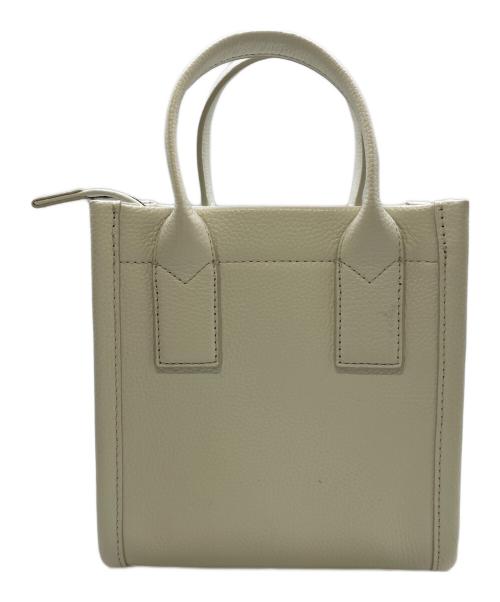 MARC JACOBS（マークジェイコブズ）MARC JACOBS (マークジェイコブズ) 2WAYレザートートバッグ ホワイトの古着・服飾アイテム