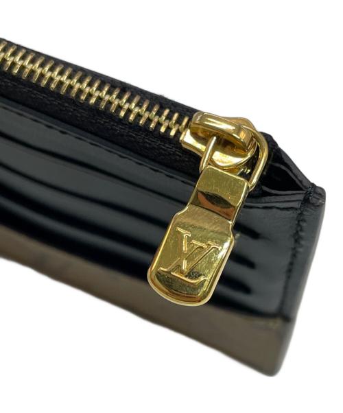 LOUIS VUITTON（ルイ ヴィトン）LOUIS VUITTON (ルイ ヴィトン) モノグラム・リバース スリム パース ベージュ×ブラックの古着・服飾アイテム