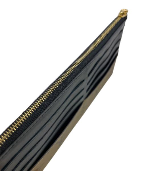 LOUIS VUITTON（ルイ ヴィトン）LOUIS VUITTON (ルイ ヴィトン) モノグラム・リバース スリム パース ベージュ×ブラックの古着・服飾アイテム